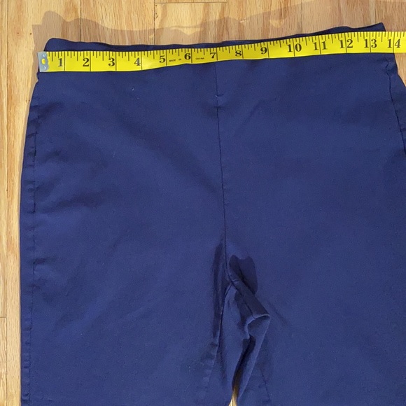 MICHAEL Michael Kors skinny ankle pants in blue M - Picture 6 of 10